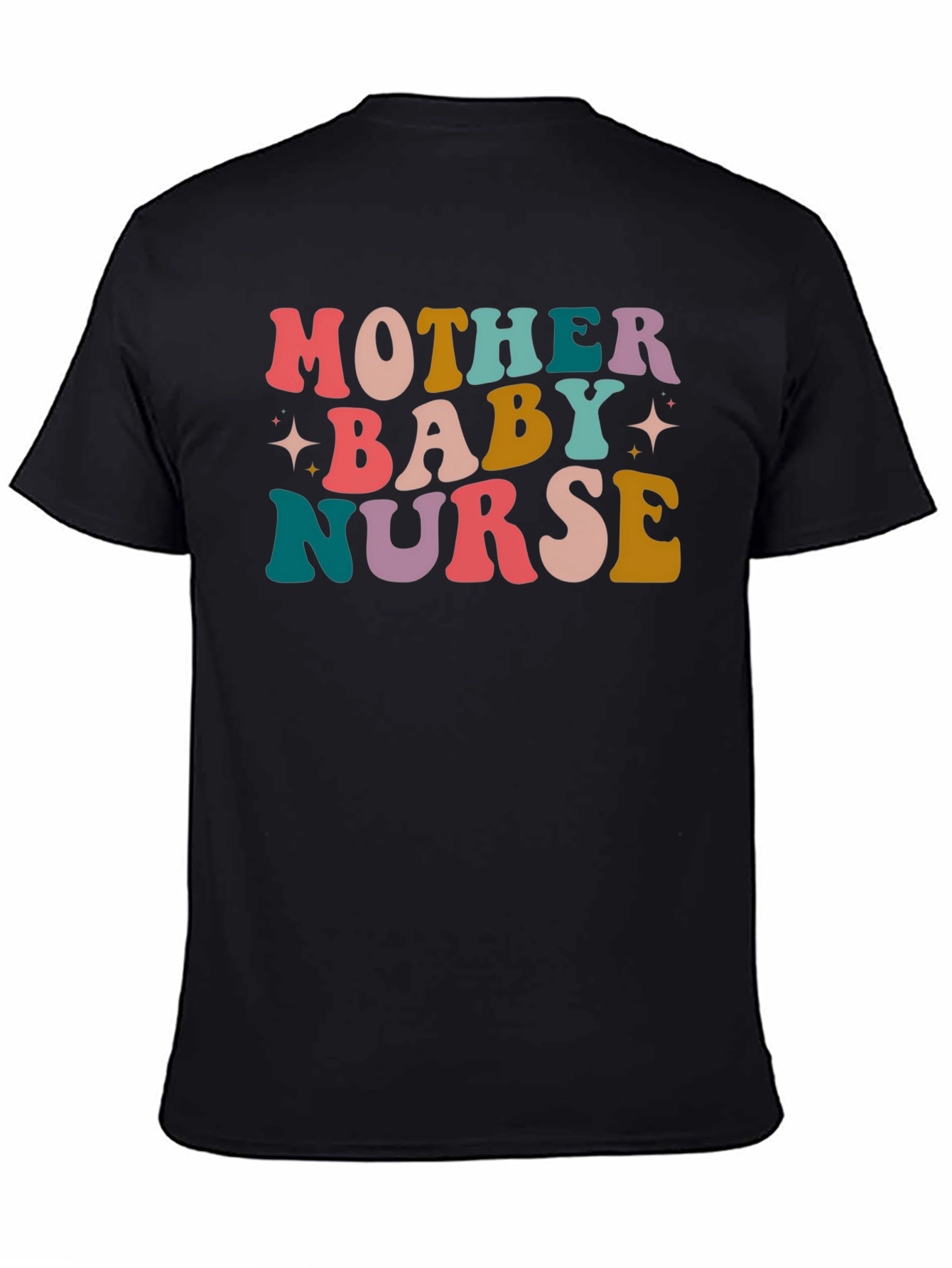 Mother Baby Nurse T-Shirt - Retro Style