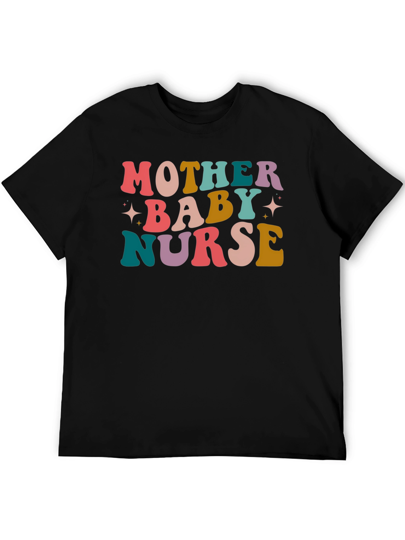 Mother Baby Nurse T-Shirt - Retro Style