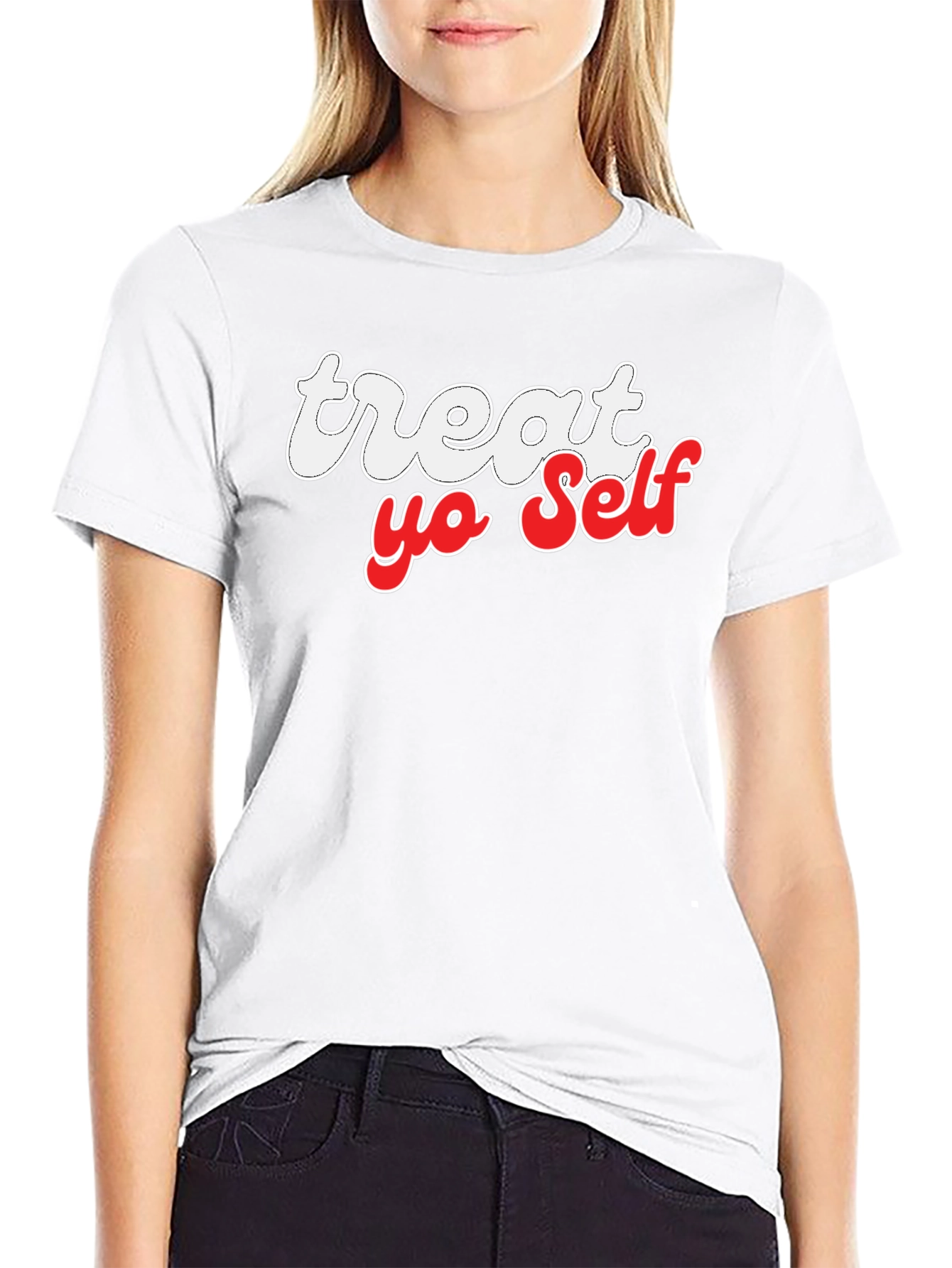 Treat Yo Self Graphic T-Shirt