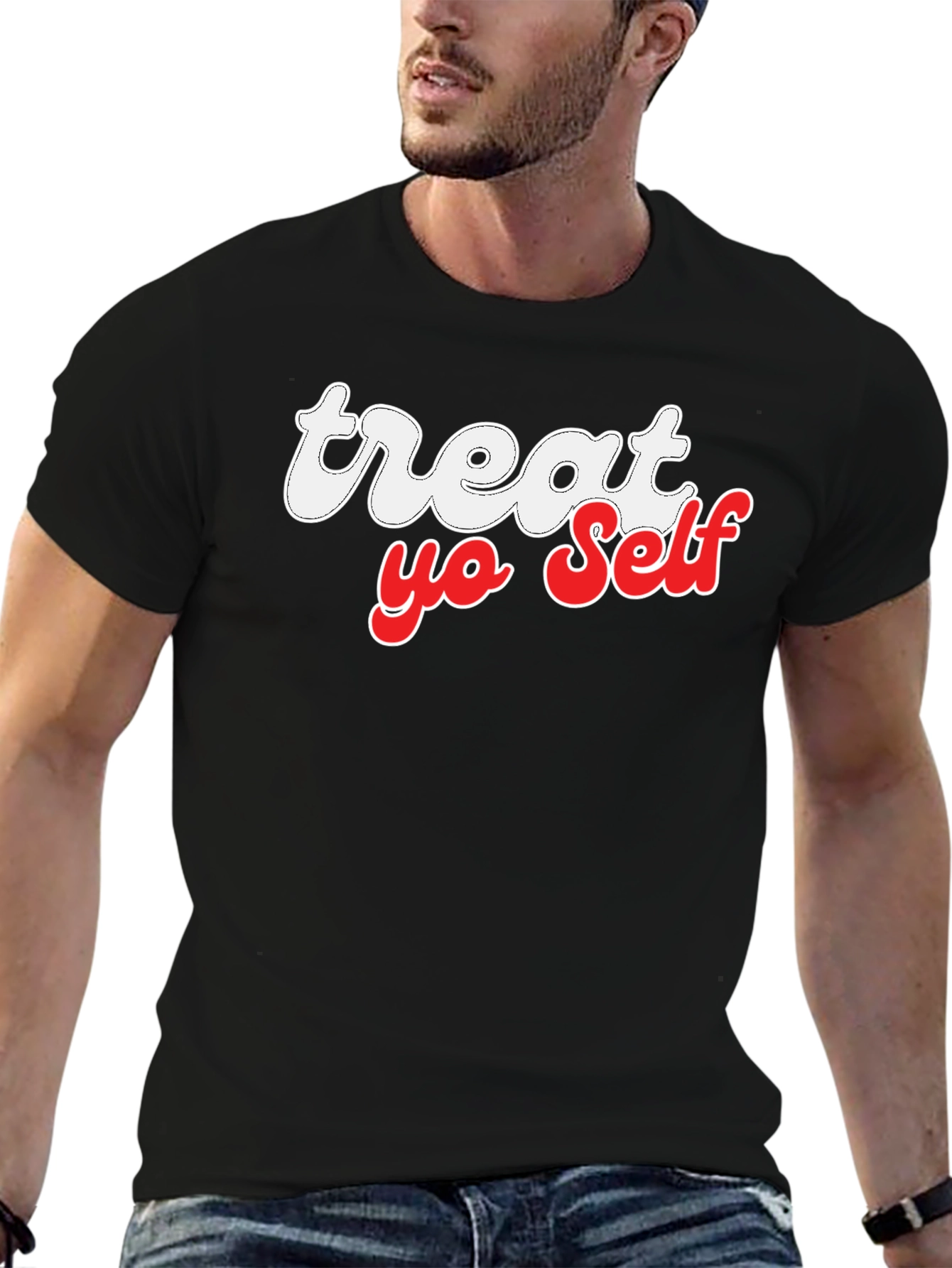 Treat Yo Self Graphic T-Shirt