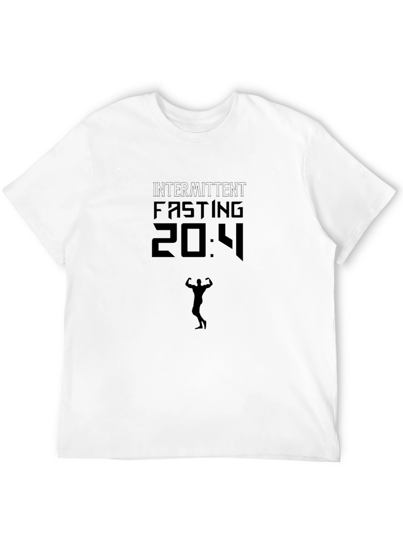 Intermittent Fasting 20:4 Black T-Shirt