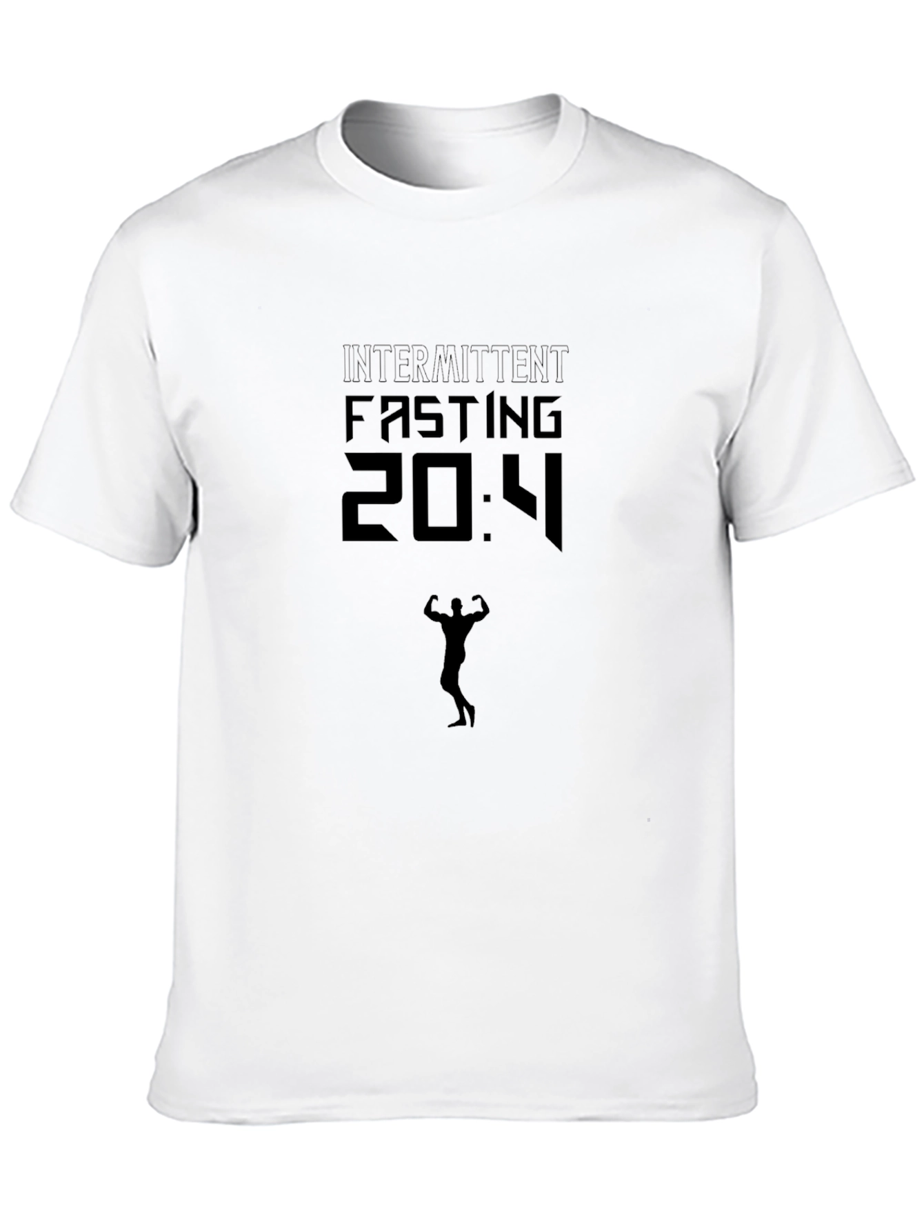 Intermittent Fasting 20:4 Black T-Shirt