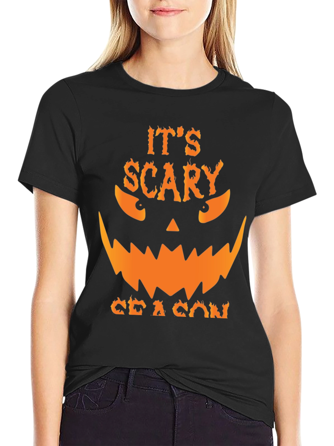 Scary Season Graphic Tee - Mens Halloween T-Shirt