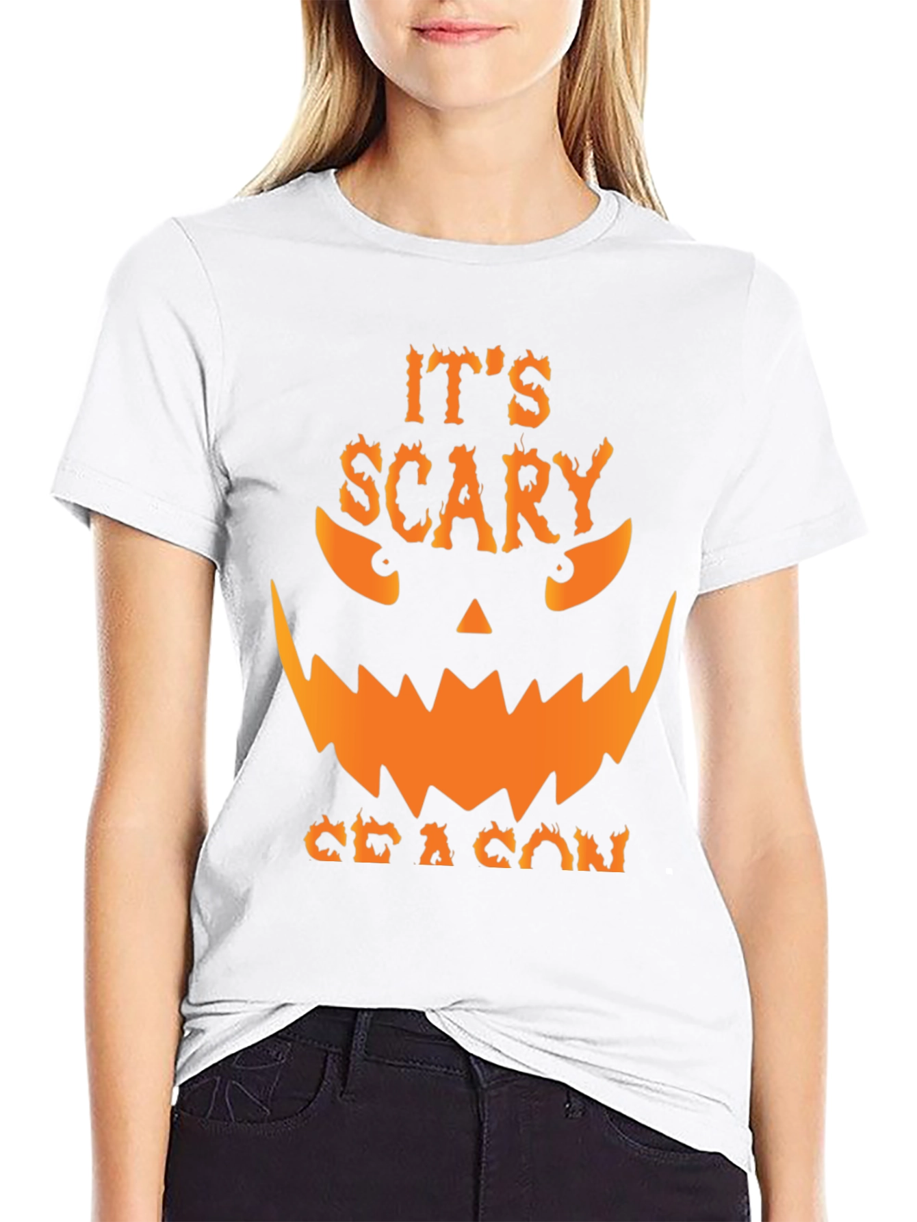 Scary Season Graphic Tee - Mens Halloween T-Shirt