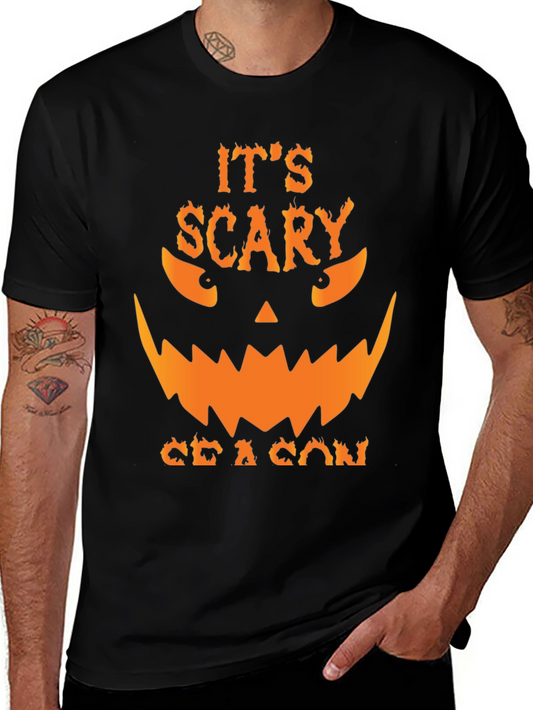 Scary Season Graphic Tee - Mens Halloween T-Shirt