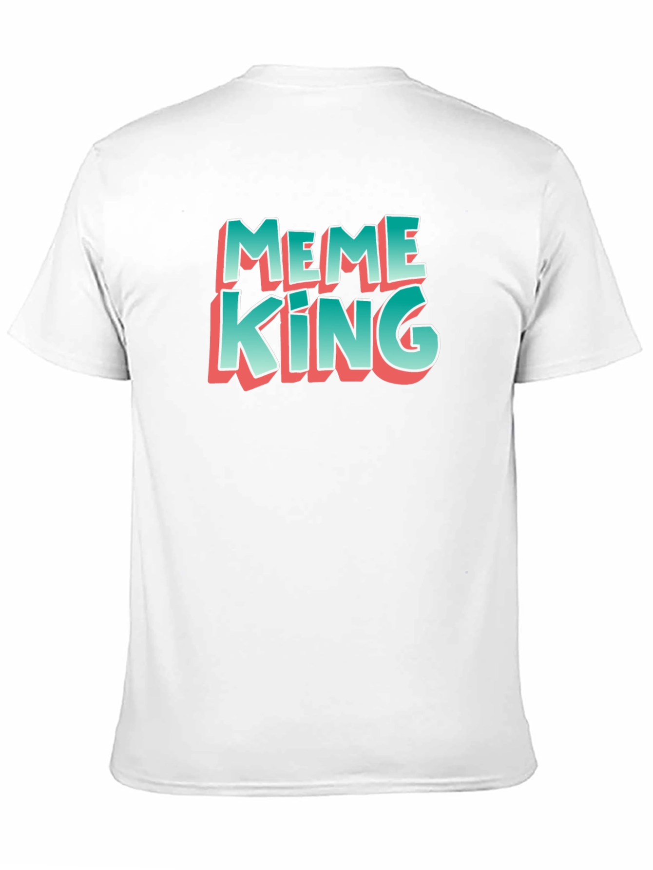Meme King Graphic Tee - Bold Statement T-Shirt