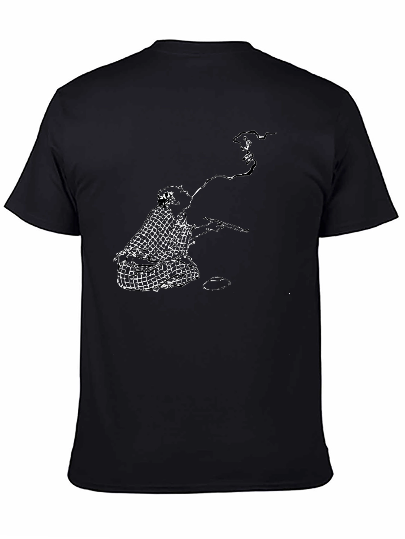 Smoking Man Graphic Tee