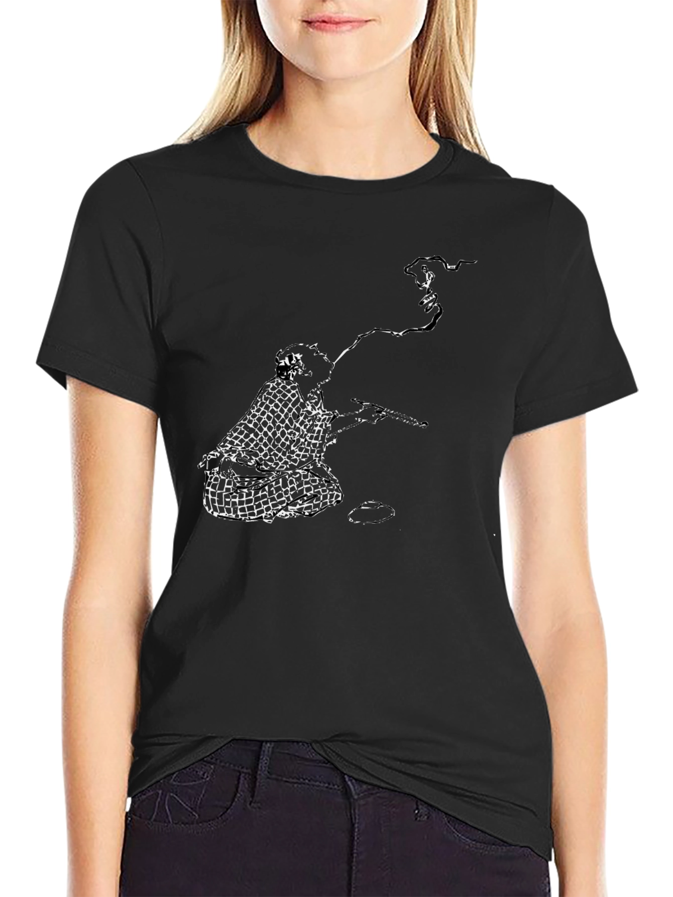 Smoking Man Graphic Tee