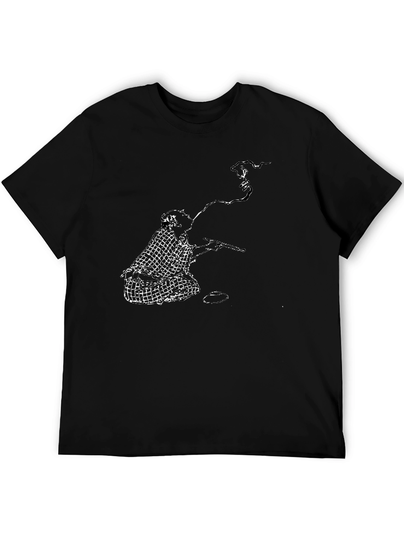 Smoking Man Graphic Tee