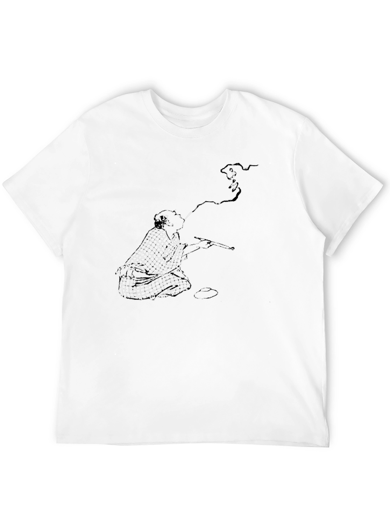 Smoking Man Graphic Tee