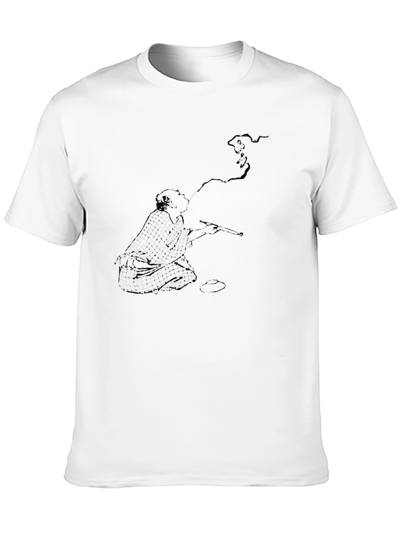 Smoking Man Graphic Tee