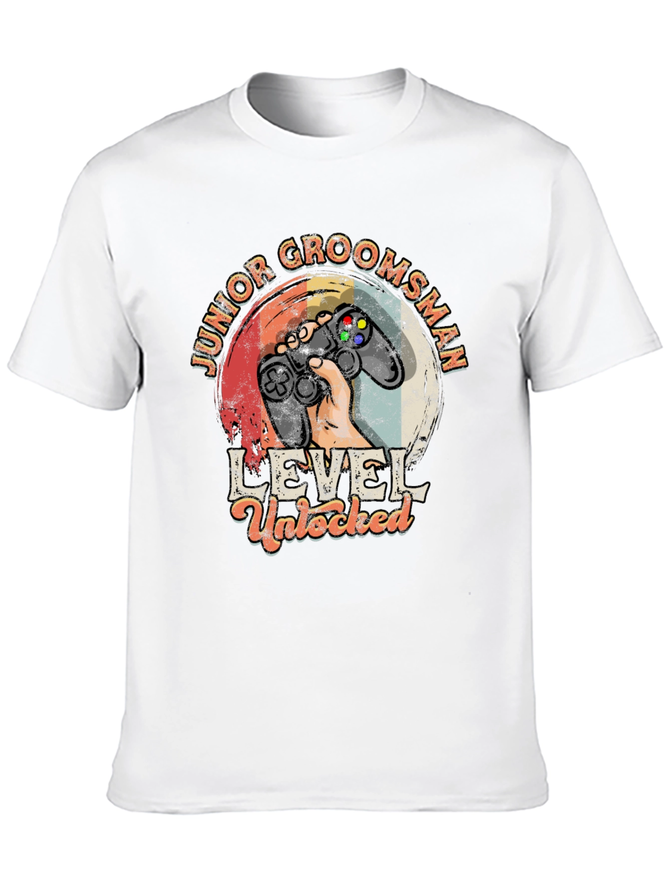 Junior Groomsman Level Unlocked T-Shirt