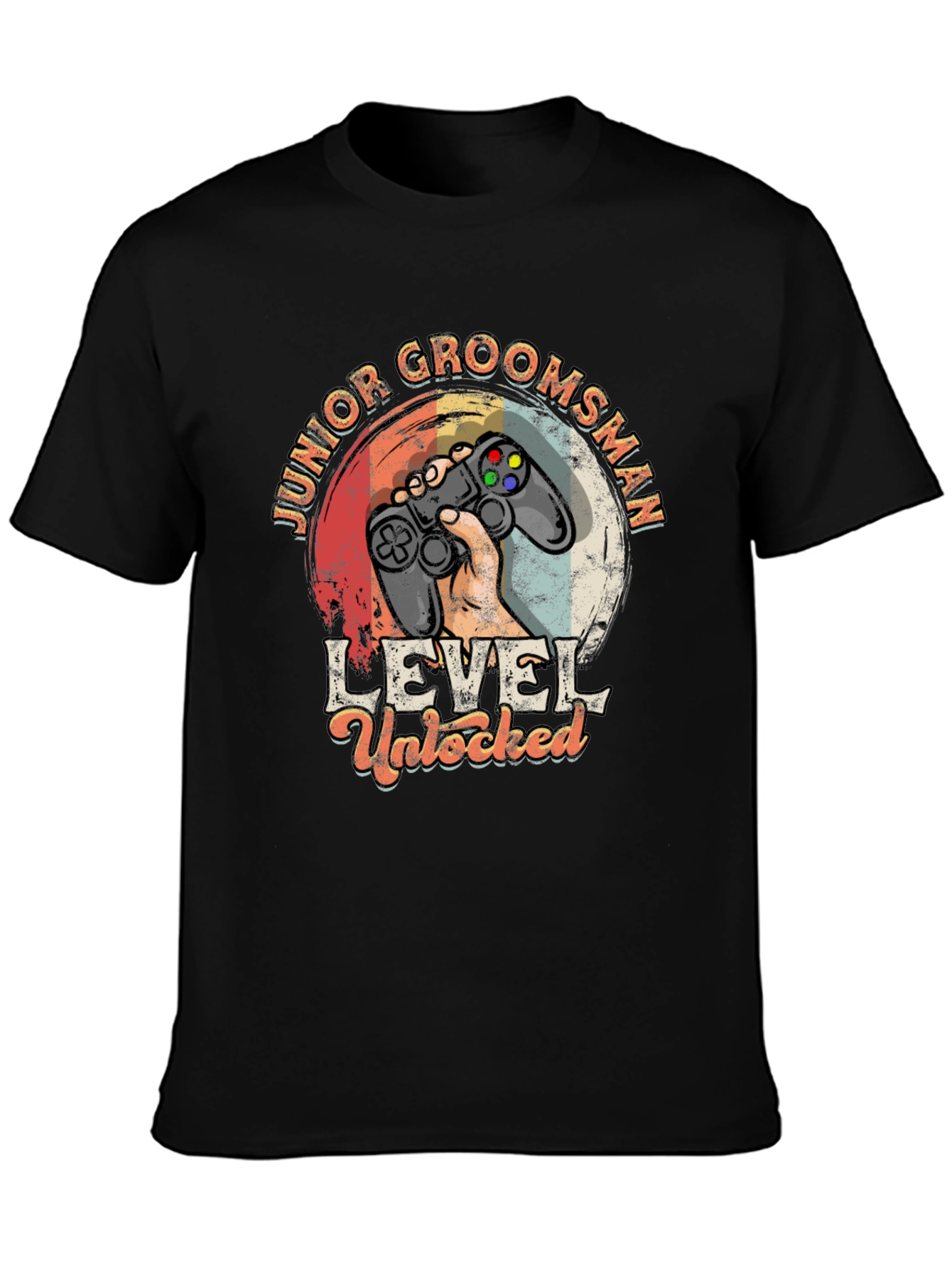 Junior Groomsman Level Unlocked T-Shirt