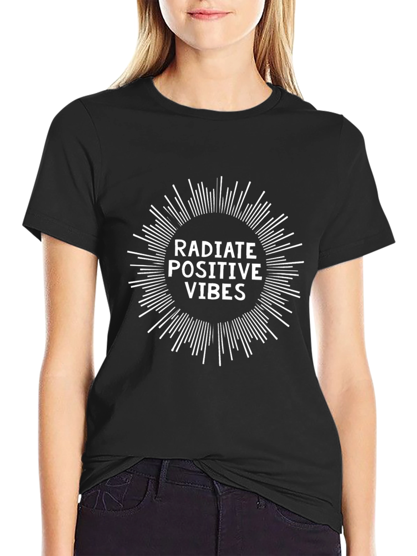 Radiate Positive Vibes Graphic T-Shirt