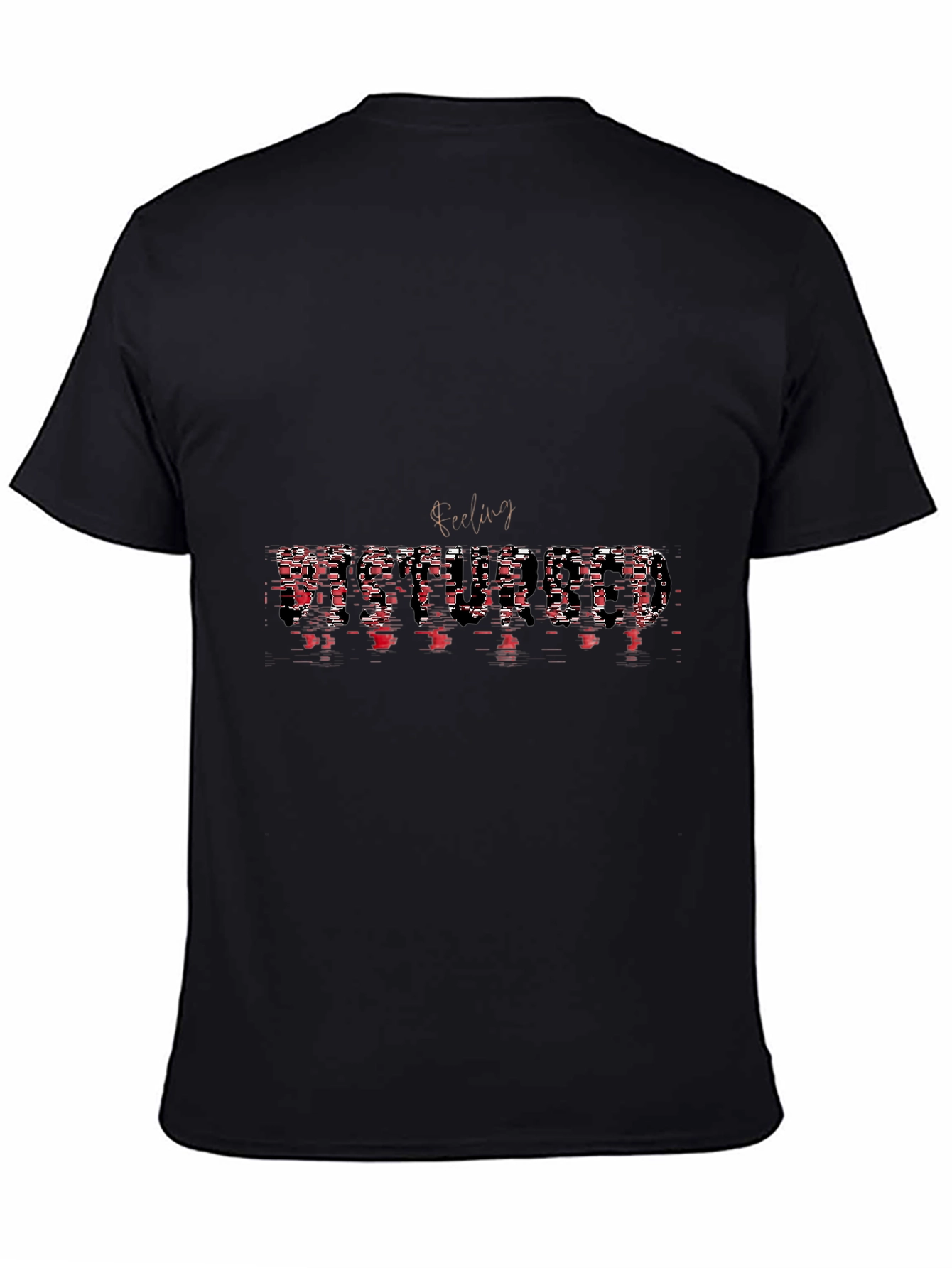 Feeling Favored Black Graphic T-Shirt