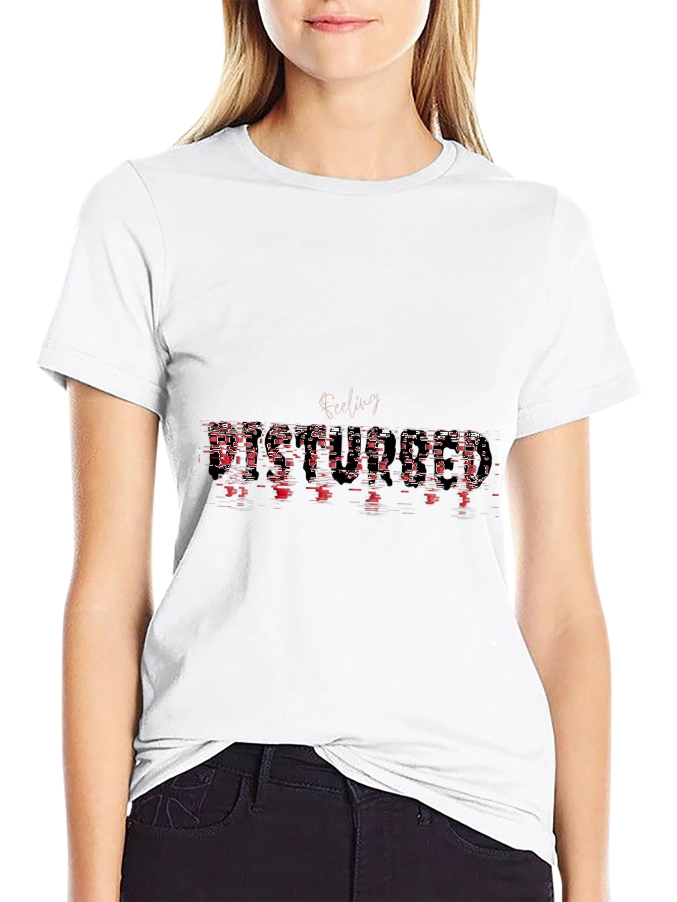 Feeling Favored Black Graphic T-Shirt