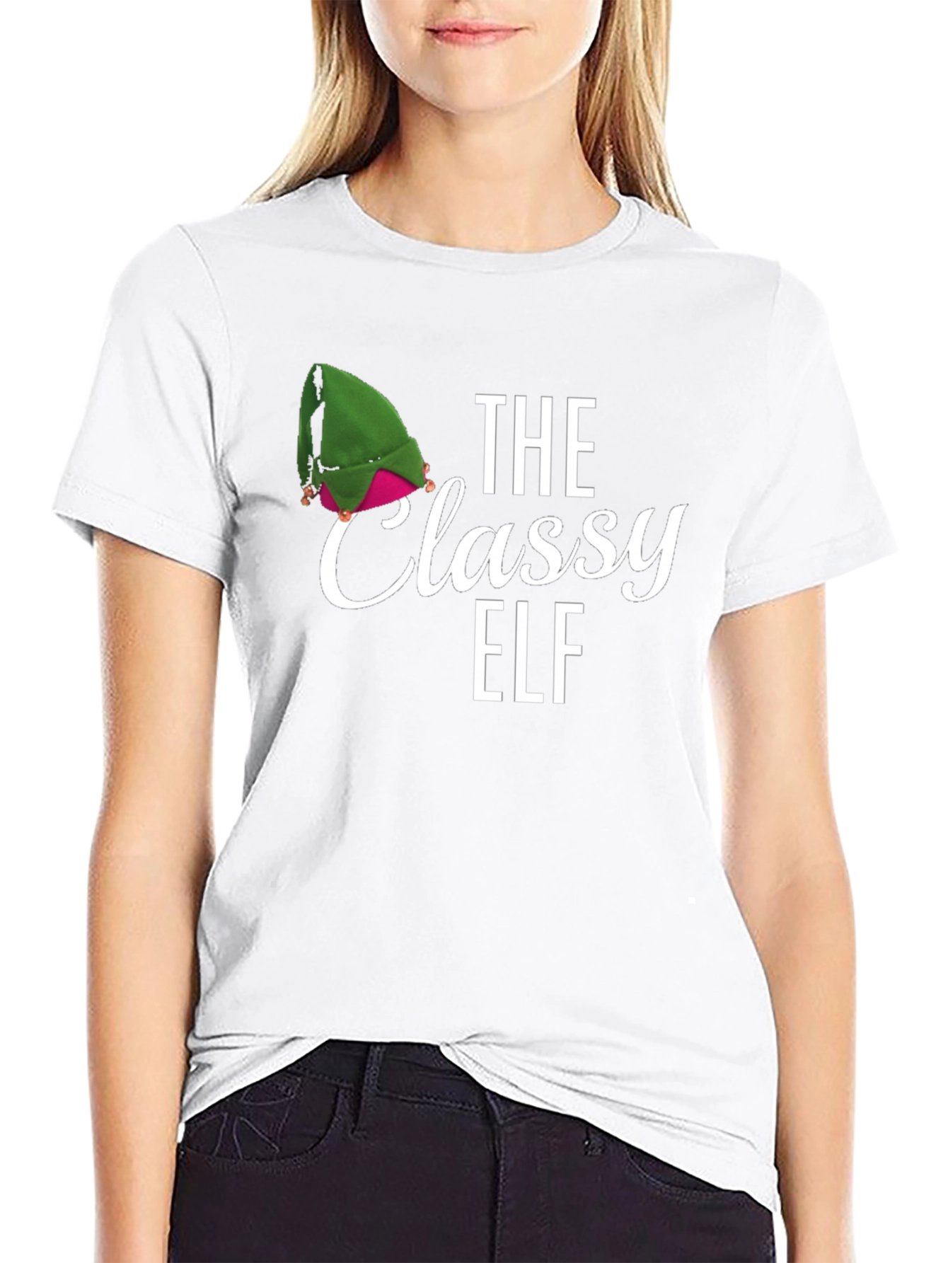 The Classy Elf Black T-Shirt