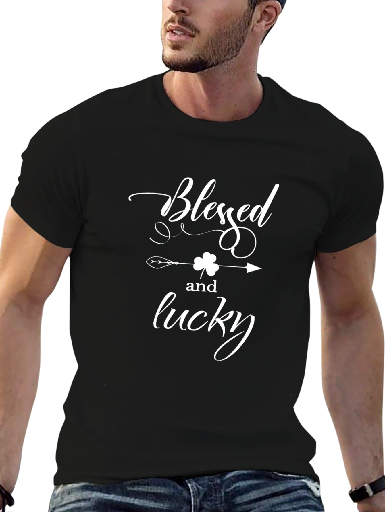 Blessed and Lucky Graphic Tee