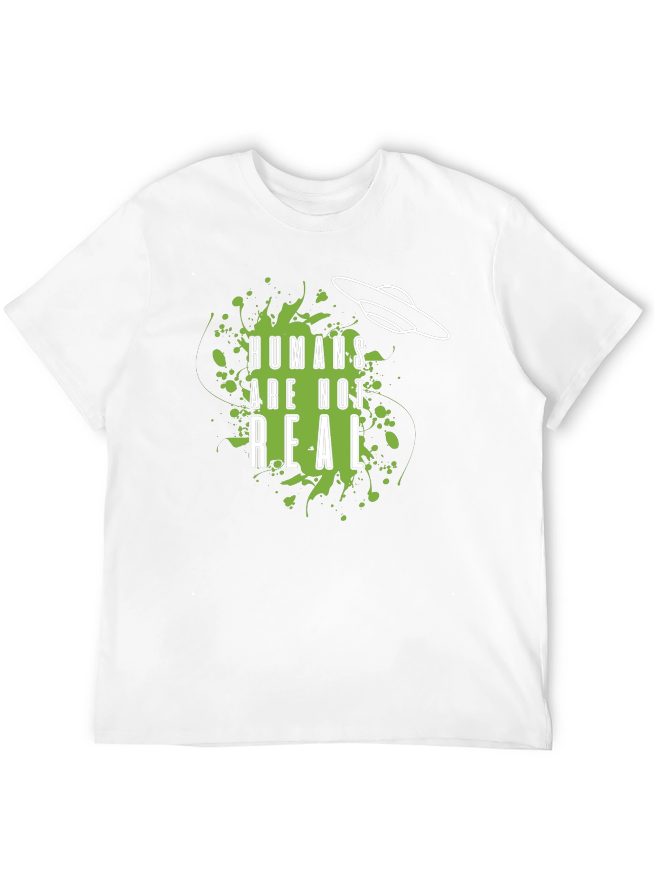 Humans Are Not Real Graphic Tee