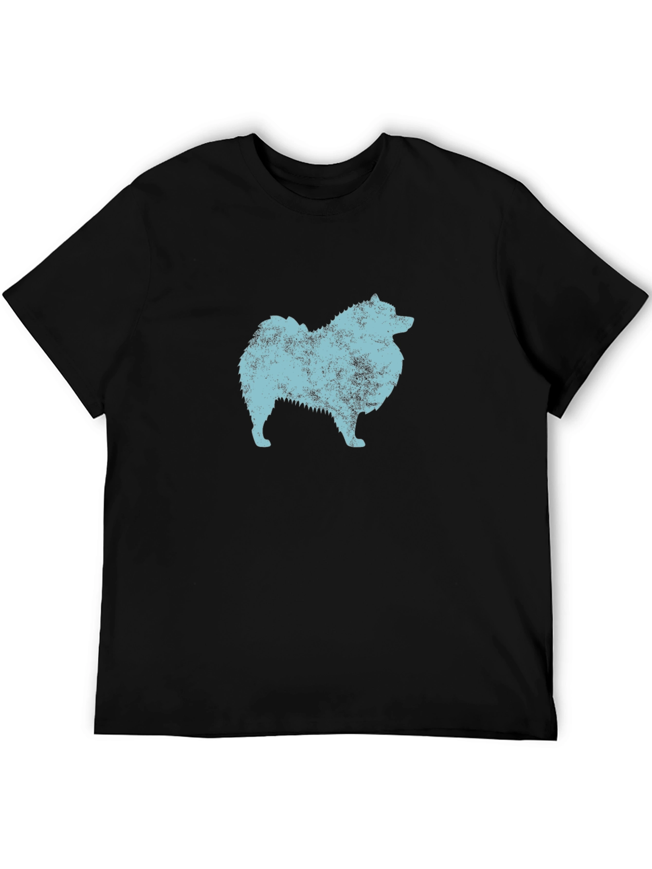 Dog Breed Silhouette Graphic Tee - Black