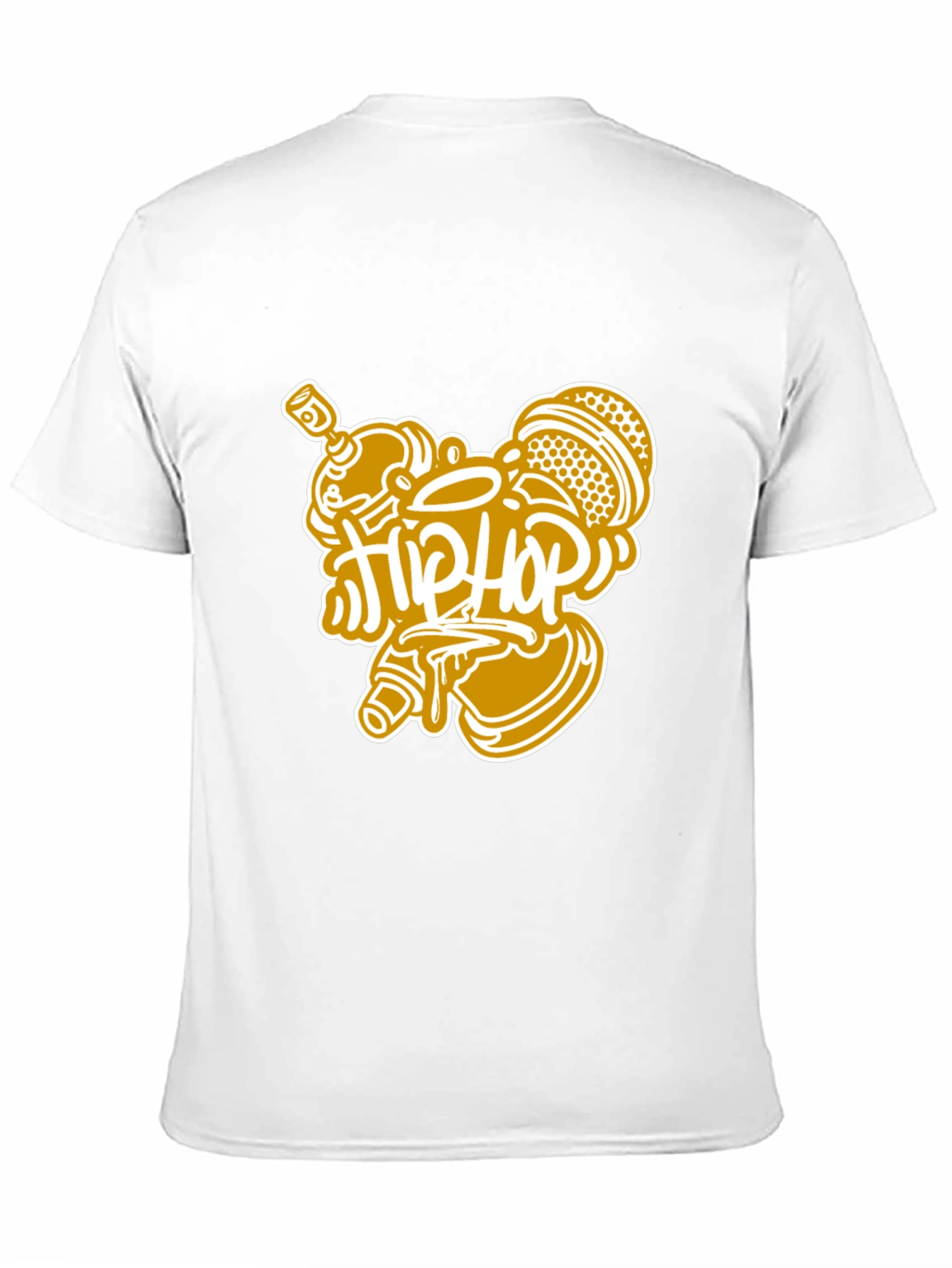 Hip Hop Graphic Black T-Shirt