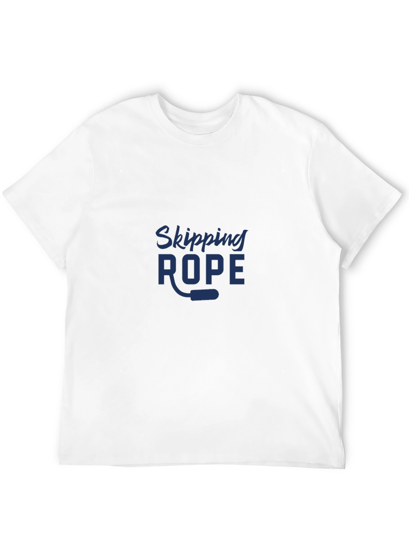 Skipping Rope Graphic T-Shirt - Fitness Apparel