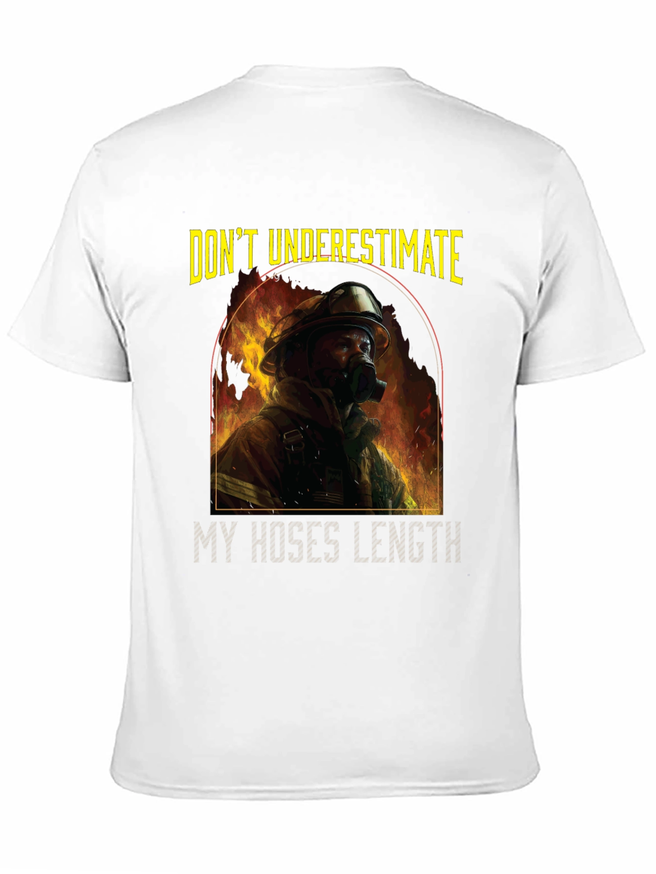 Firefighter Hose Length Graphic Tee