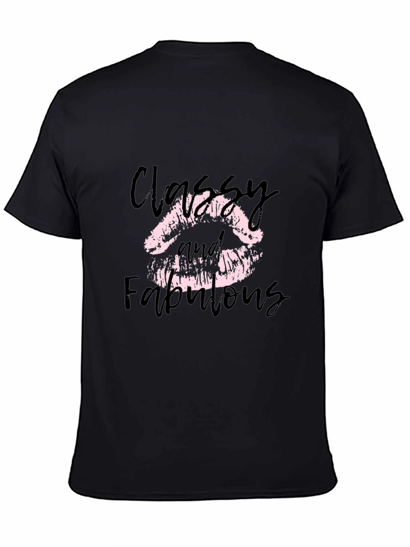 Classy & Fabulous Black T-Shirt