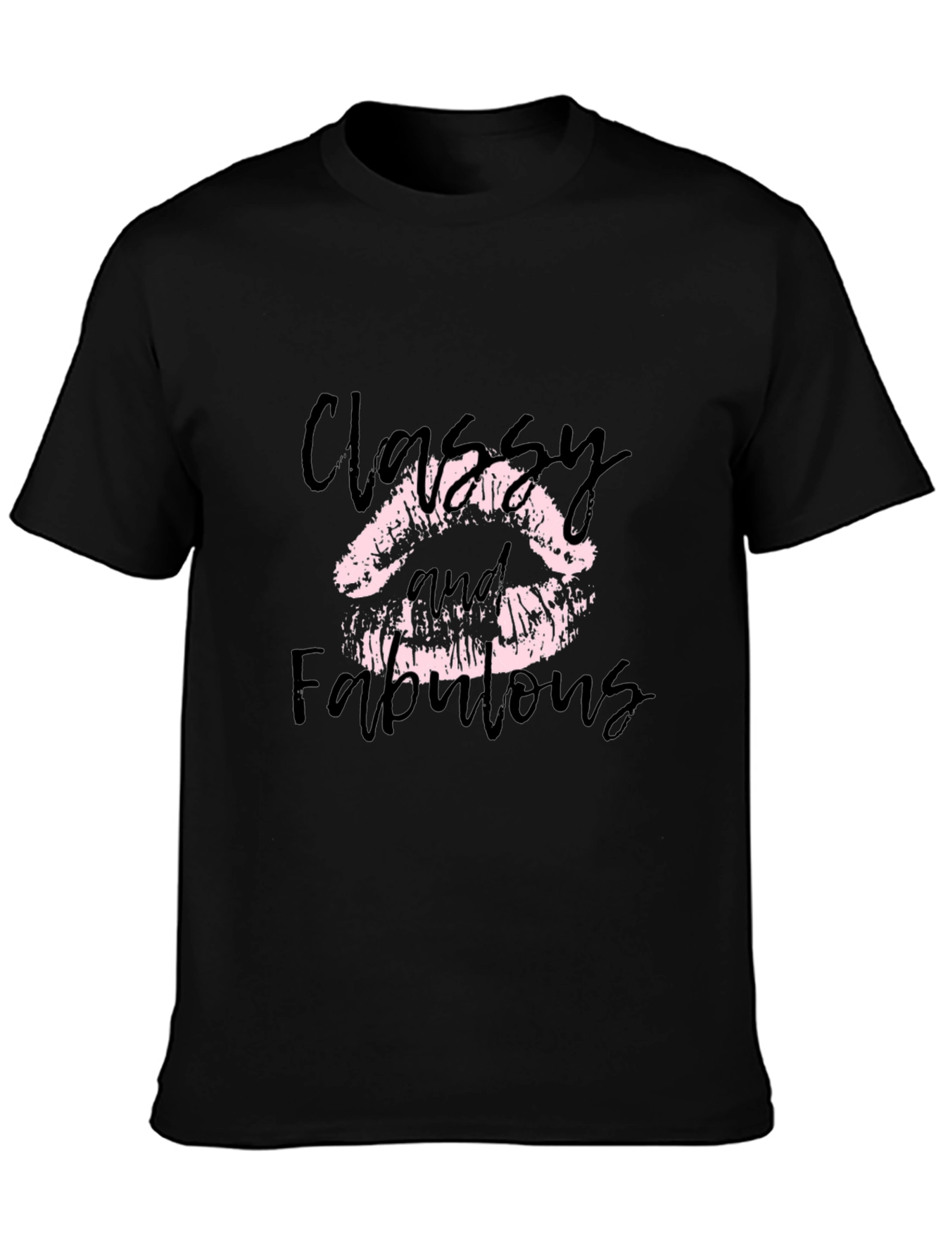 Classy & Fabulous Black T-Shirt