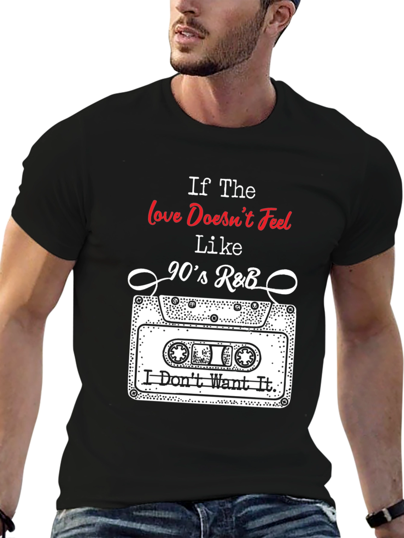 90s R&B Cassette Tape T-Shirt
