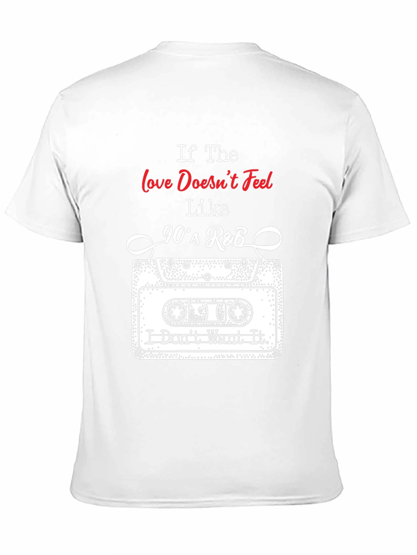 90s R&B Cassette Tape T-Shirt