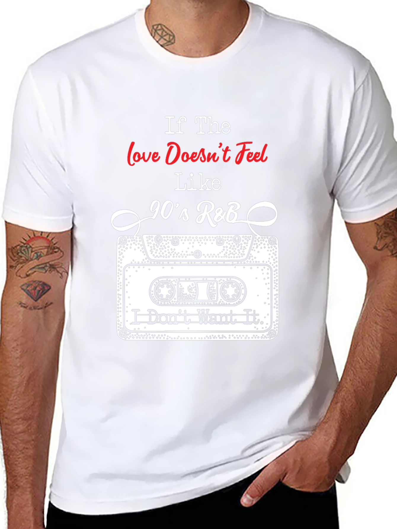 90s R&B Cassette Tape T-Shirt