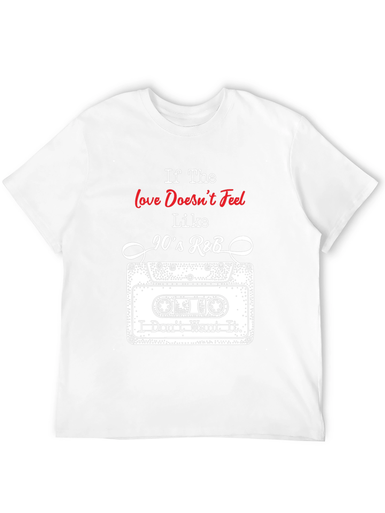 90s R&B Cassette Tape T-Shirt