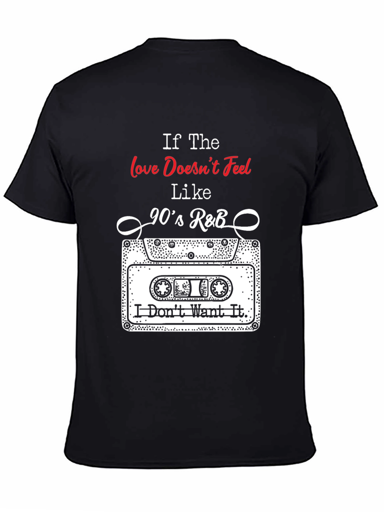 90s R&B Cassette Tape T-Shirt