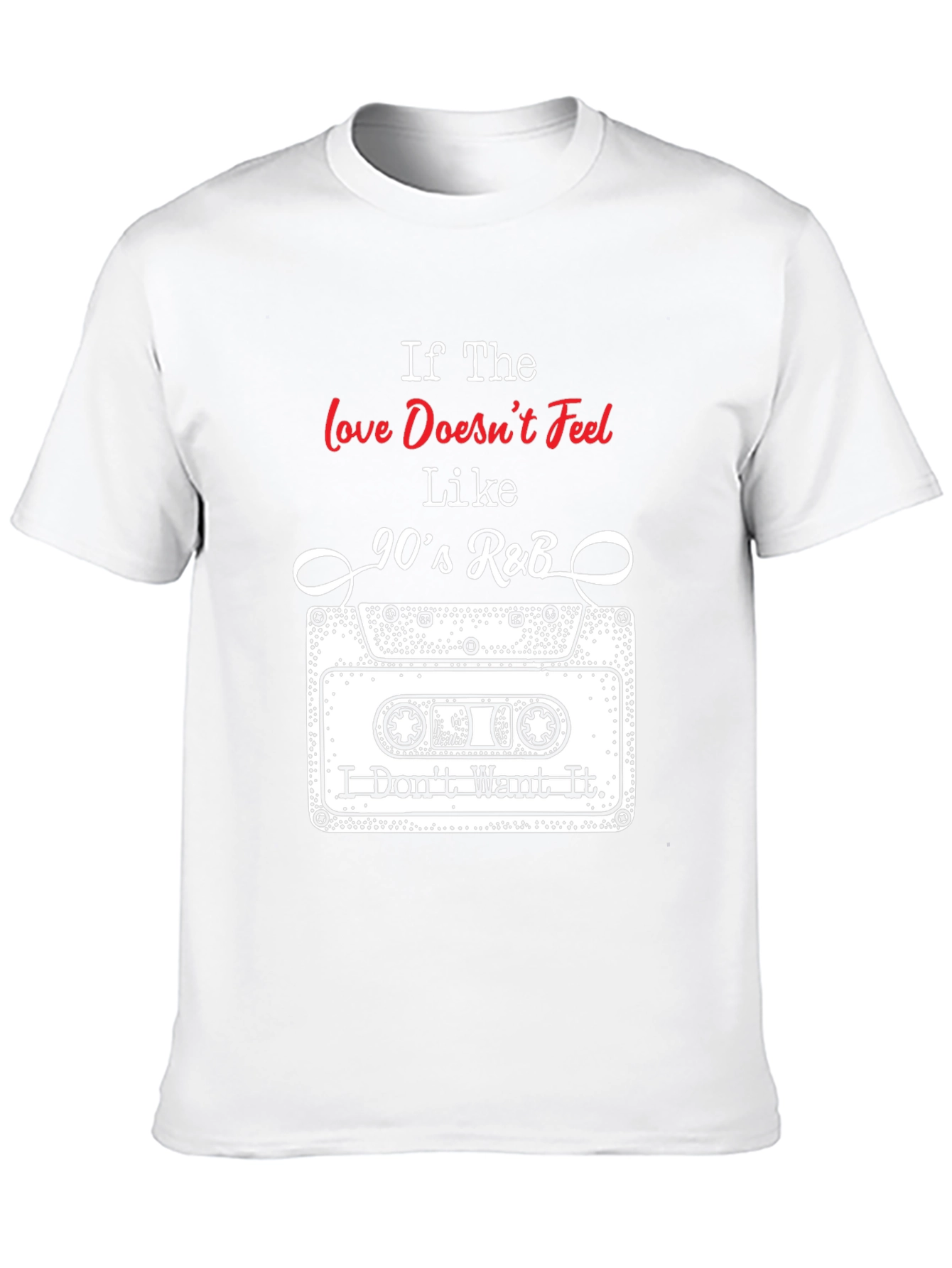 90s R&B Cassette Tape T-Shirt