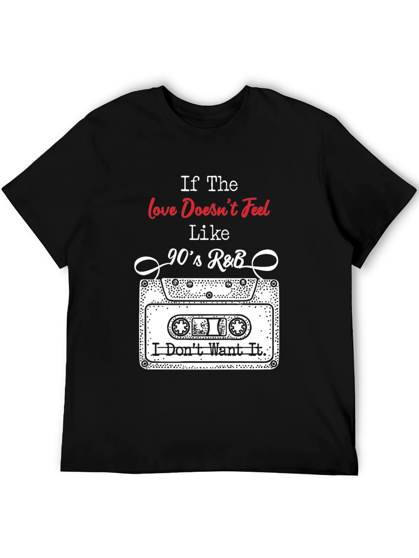 90s R&B Cassette Tape T-Shirt