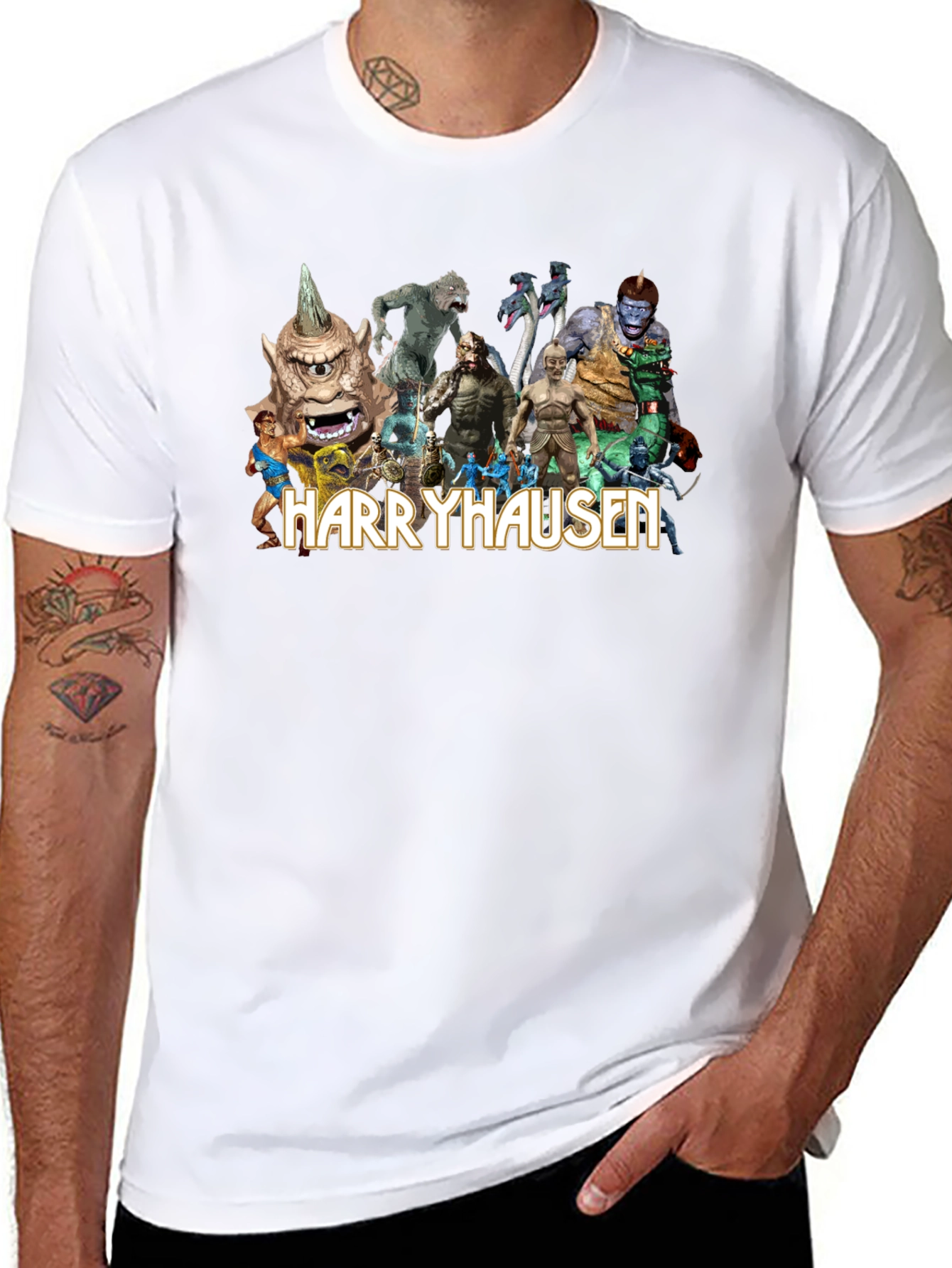 Harryhausen Creature Feature Graphic Tee