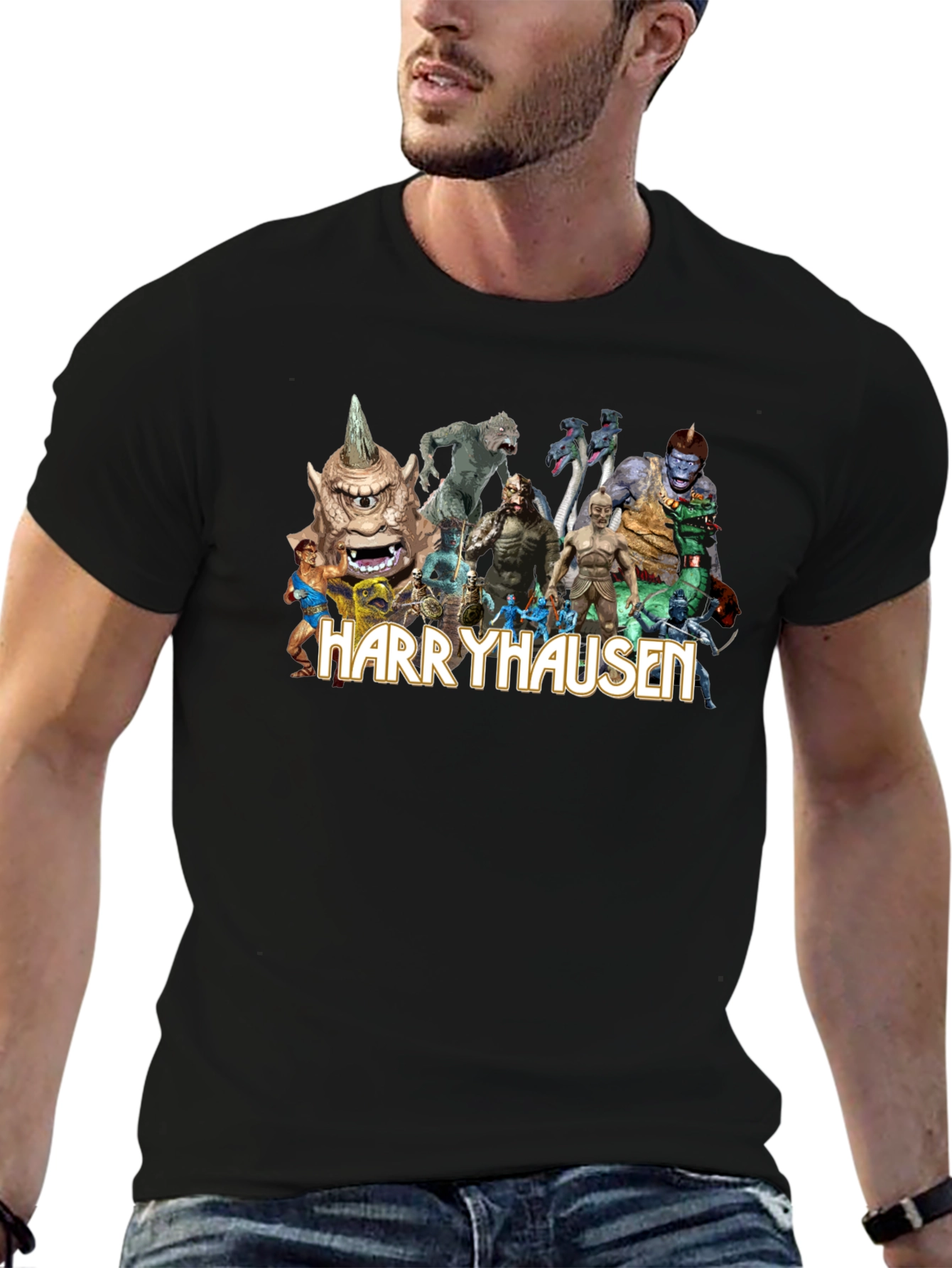 Harryhausen Creature Feature Graphic Tee