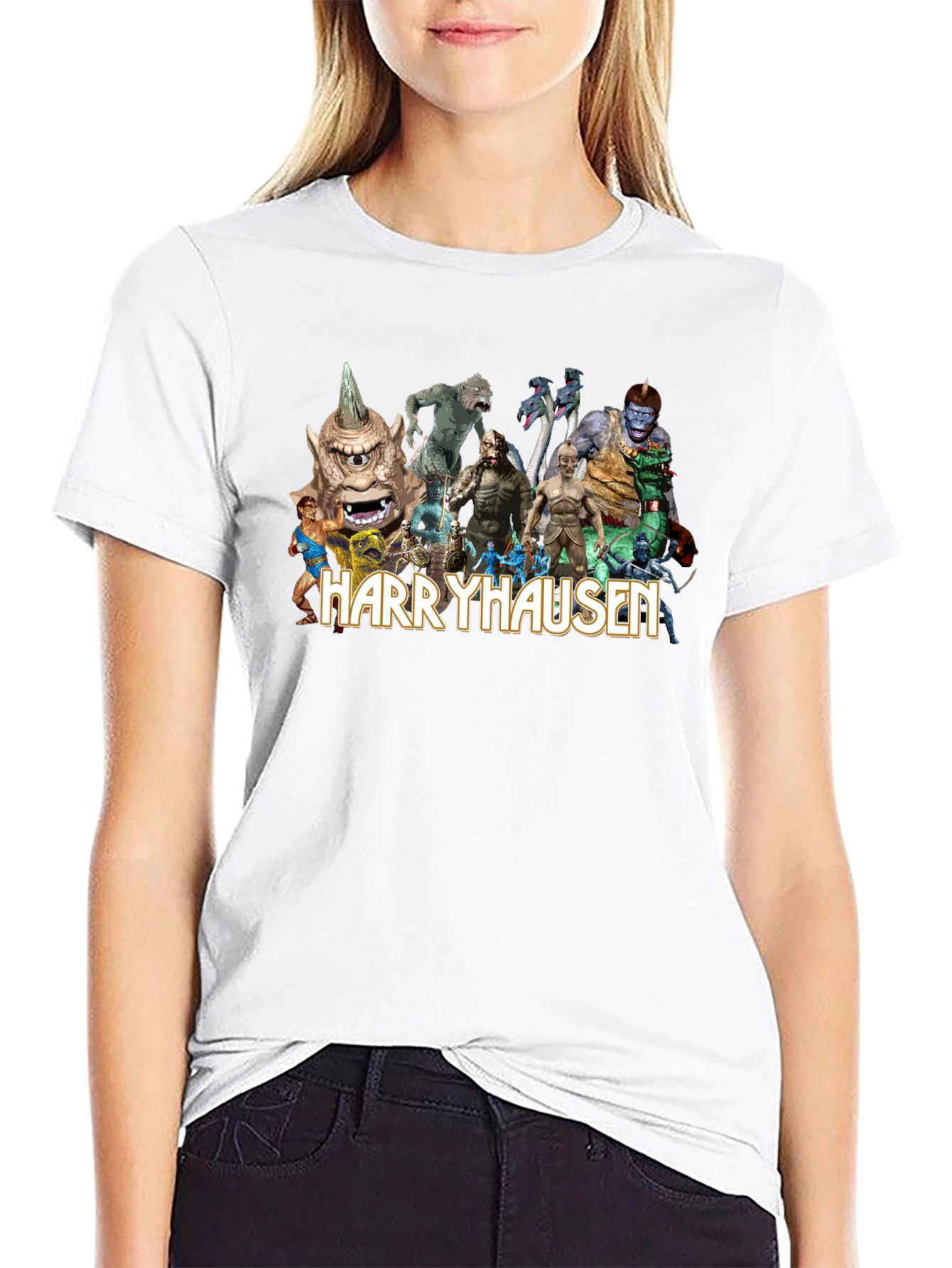 Harryhausen Creature Feature Graphic Tee