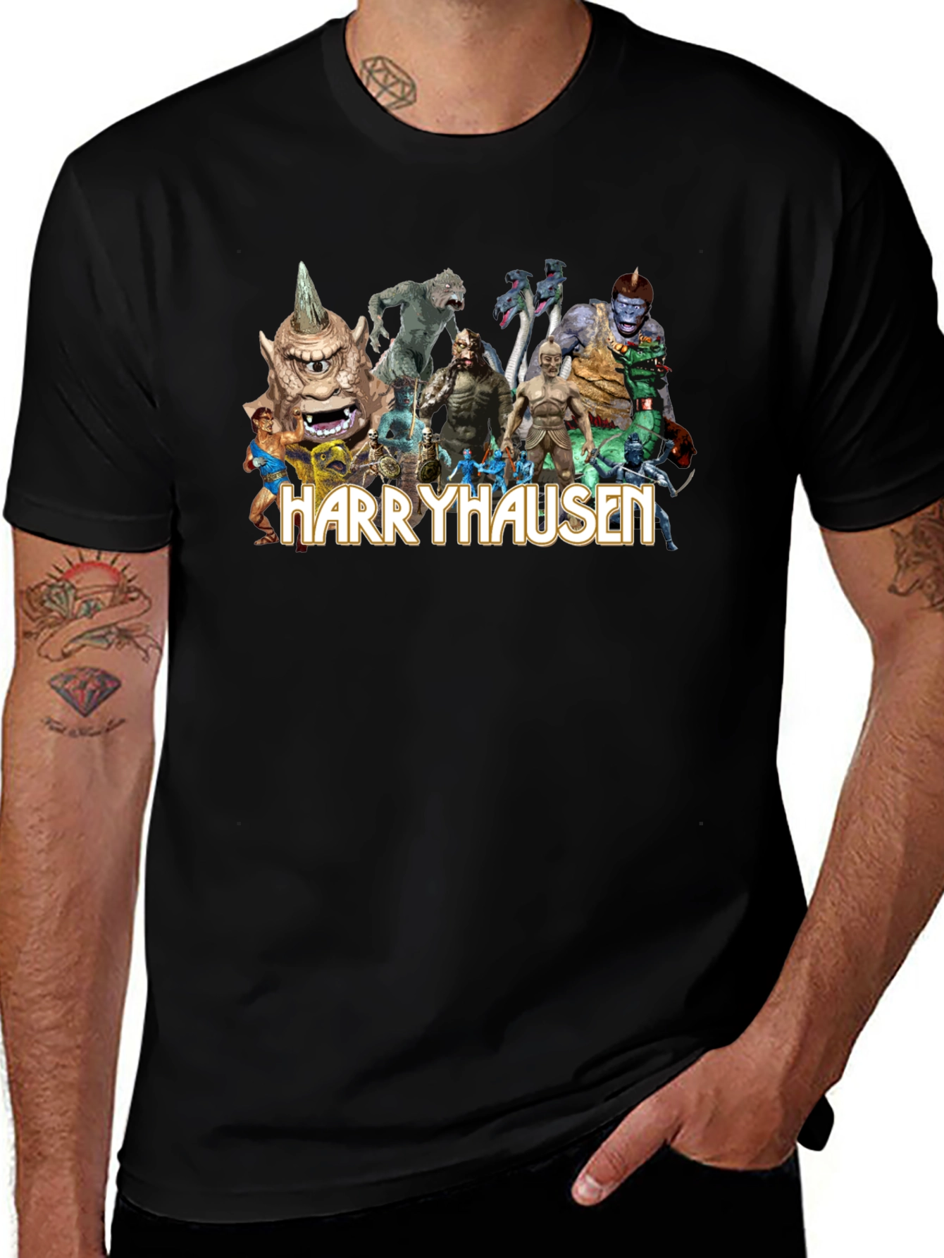 Harryhausen Creature Feature Graphic Tee