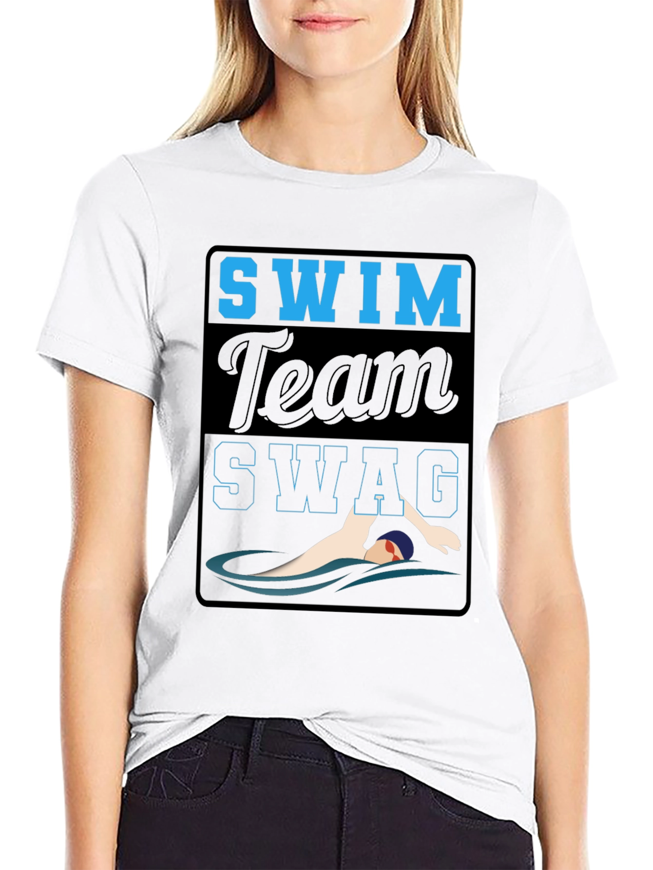 Swim Team Swag Tee