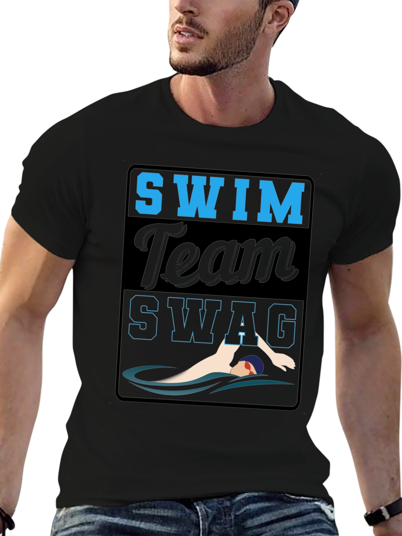 Swim Team Swag Tee