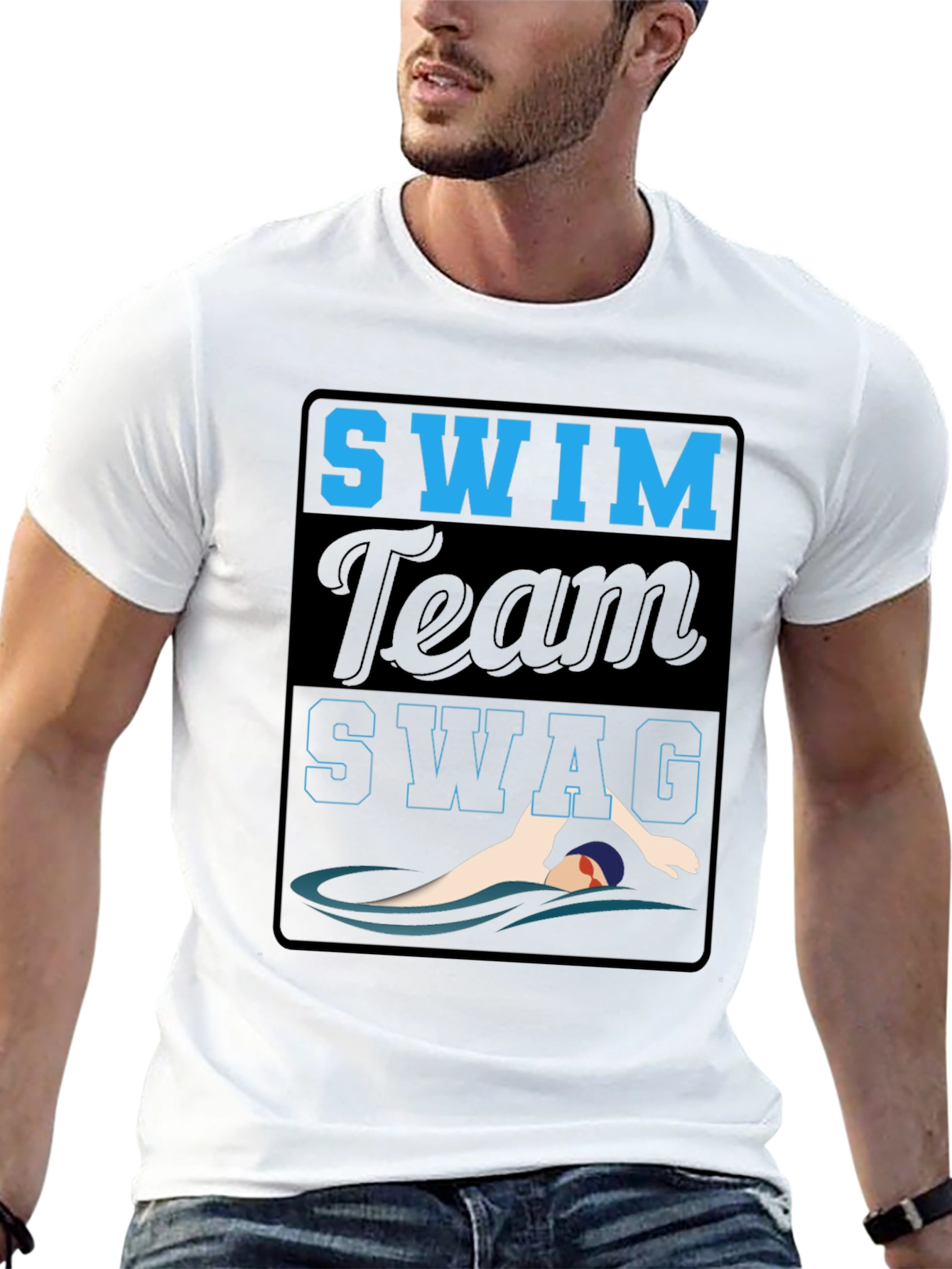 Swim Team Swag Tee