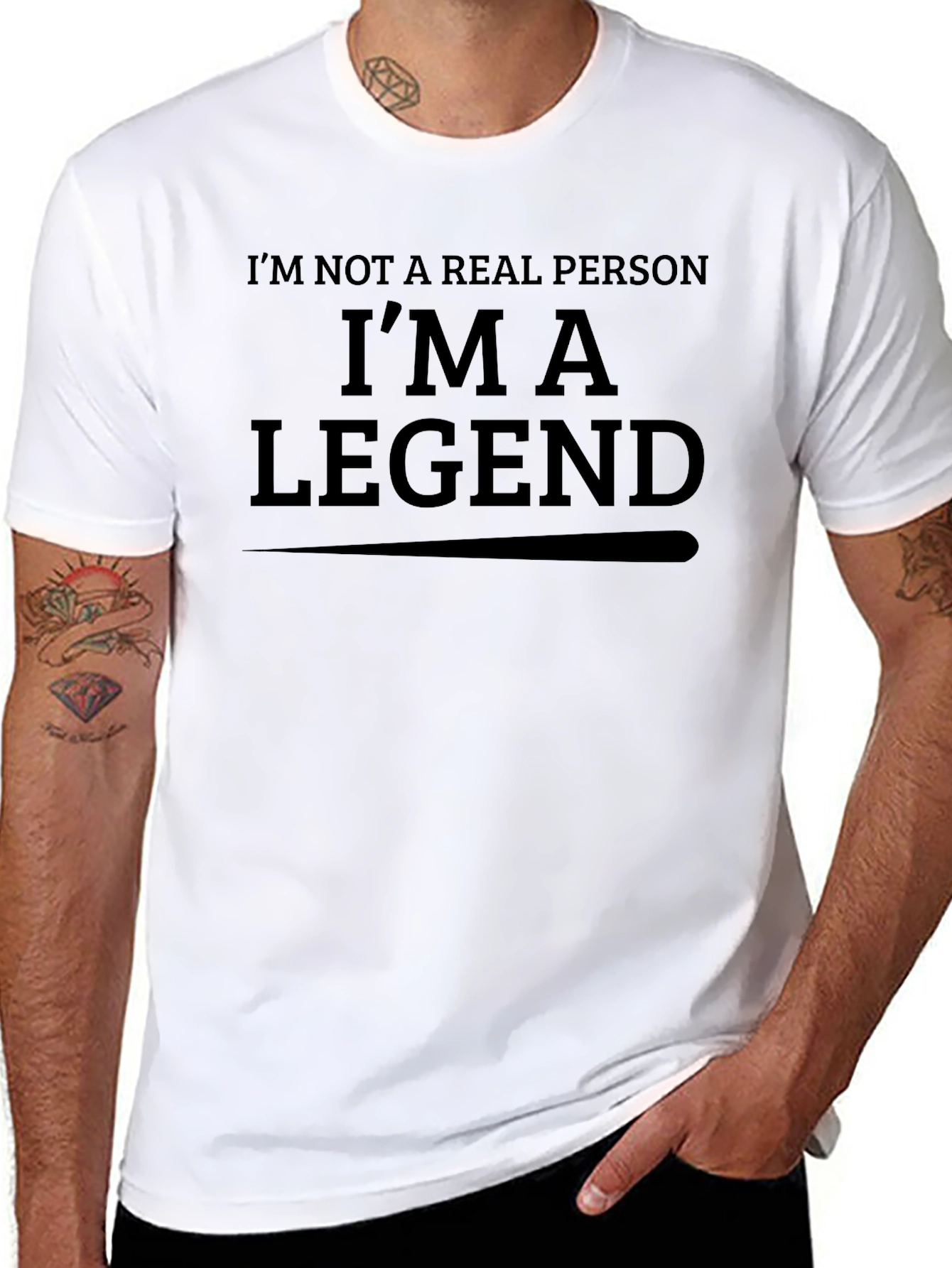 Im Not a Real Person Im a Legend T-Shirt