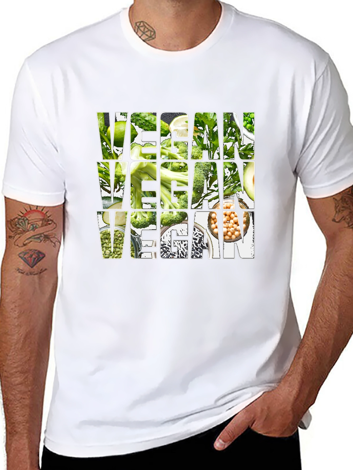 Vegan Graphic T-Shirt