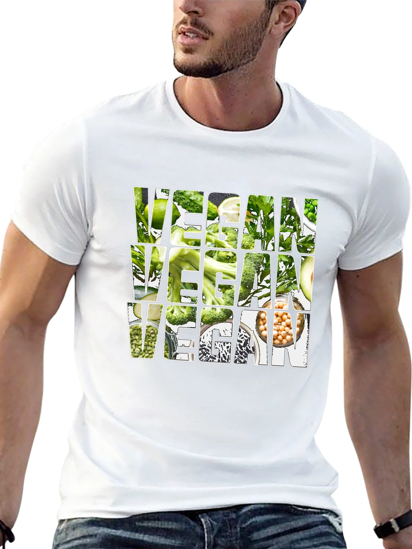 Vegan Graphic T-Shirt