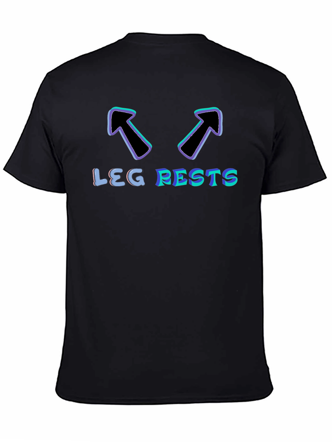 Leg Rests Novelty Graphic Tee