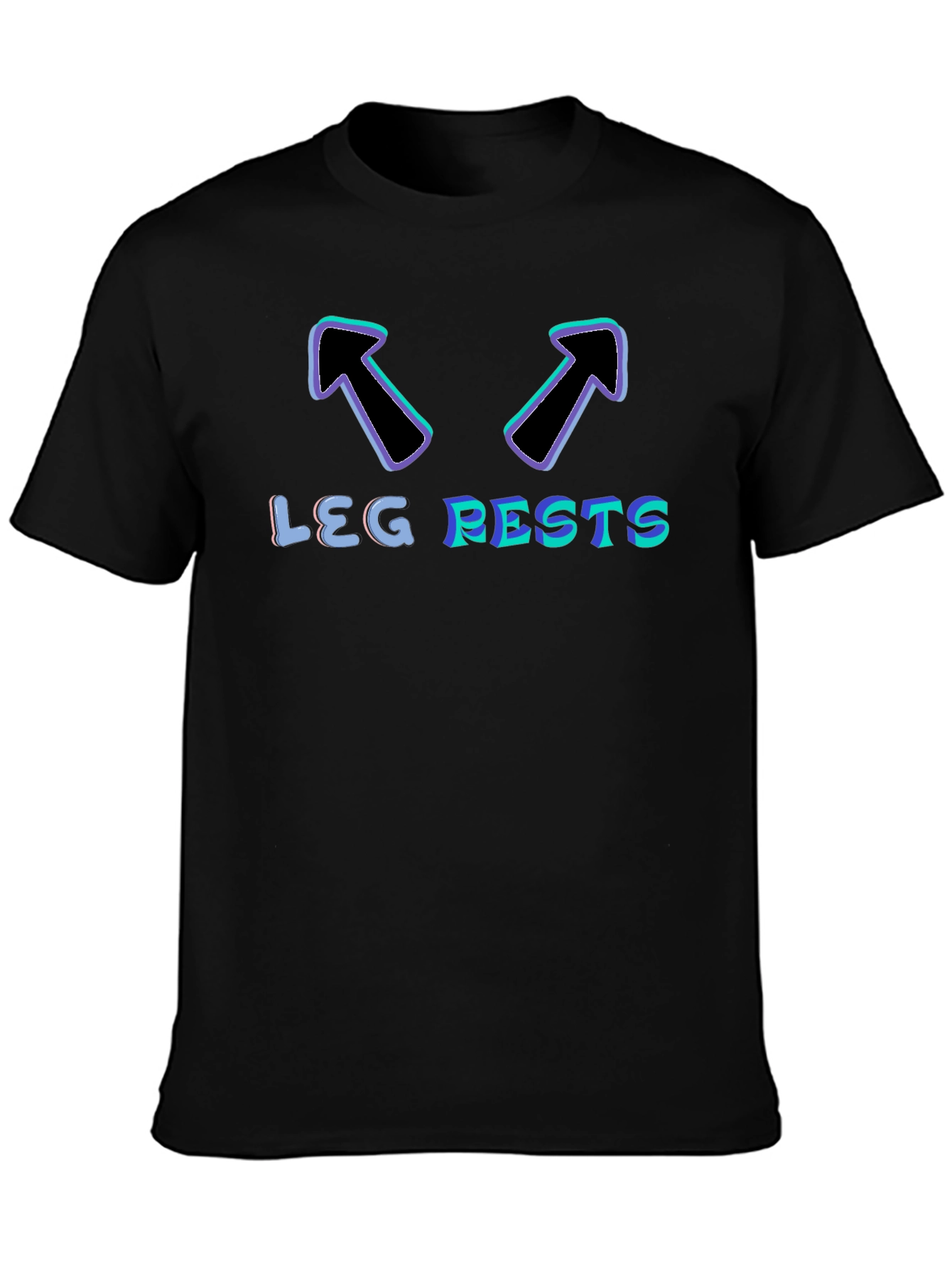 Leg Rests Novelty Graphic Tee