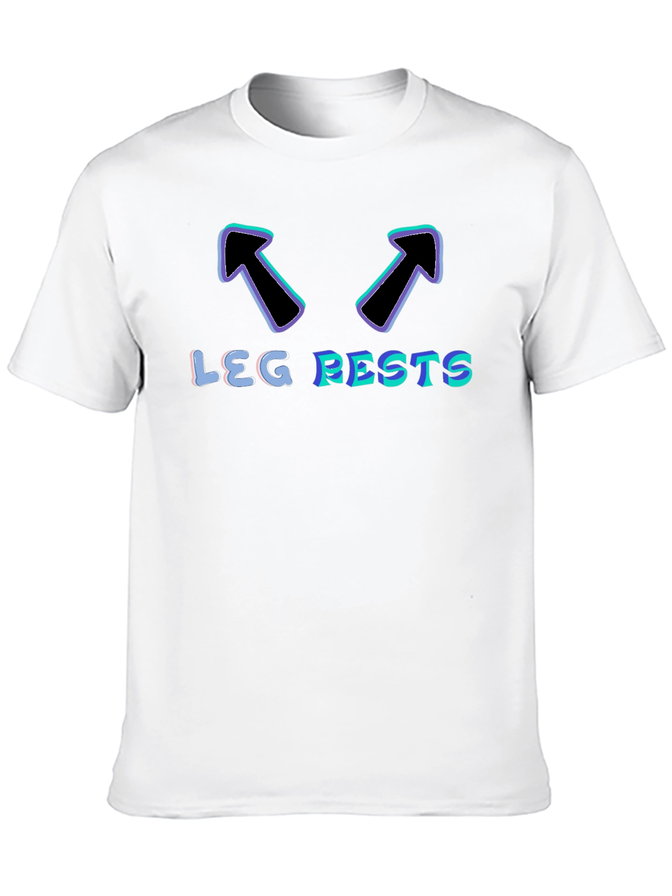 Leg Rests Novelty Graphic Tee
