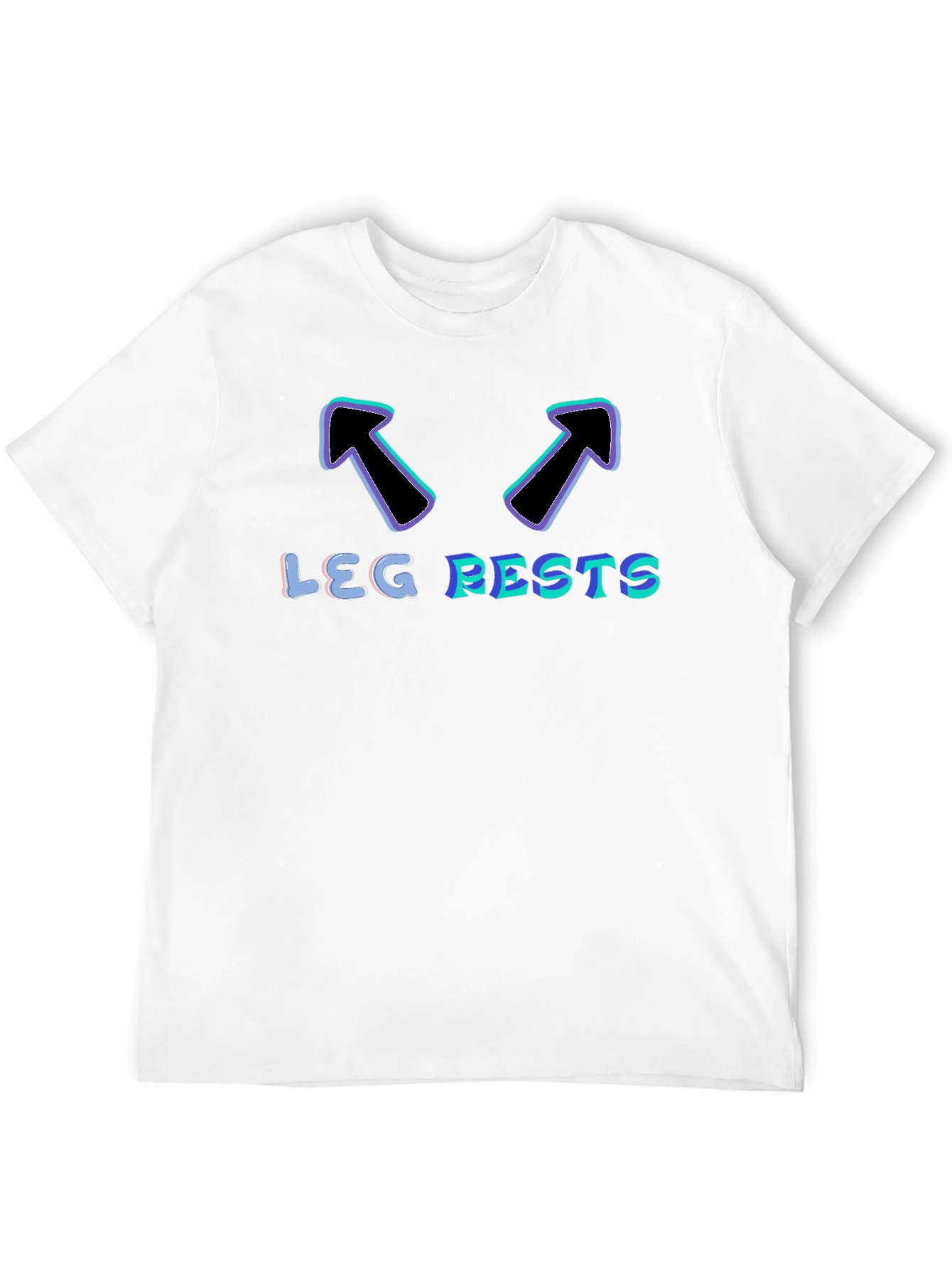 Leg Rests Novelty Graphic Tee
